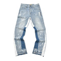 Gallery Dept Paint‑Splatter Multi‑Panel Flare Jeans