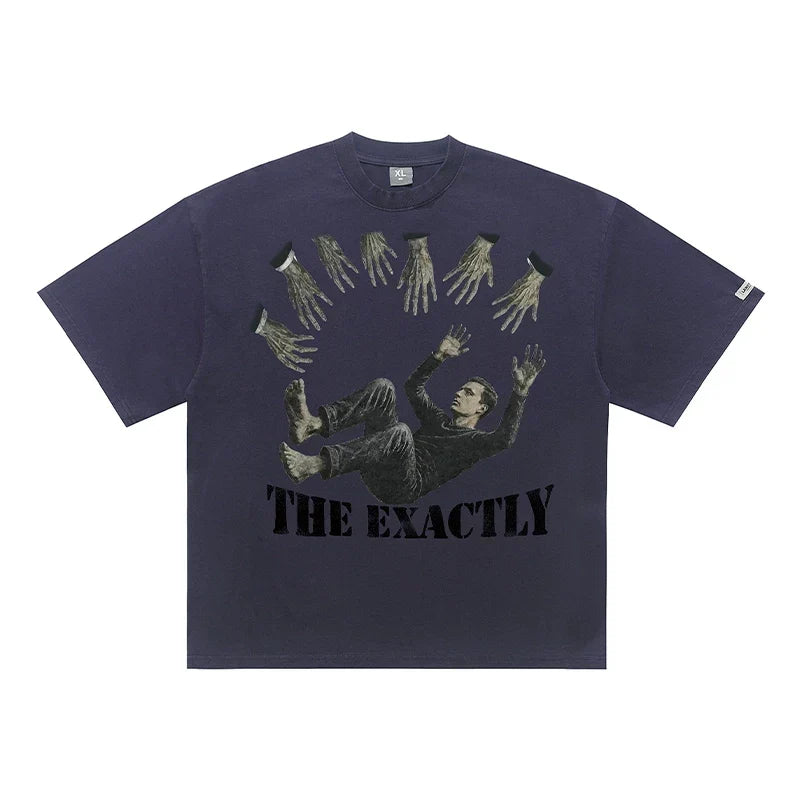ONSEVENINE "The Exactly" Surreal Graphic Tee